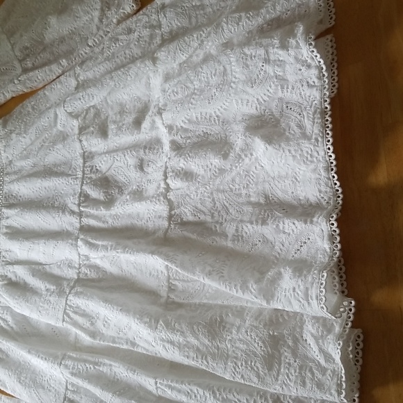 Lost + Wander Love Letters Mini Dress, White, M - Picture 6 of 16